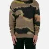 MNML Big Camo Sweatshirt Olive