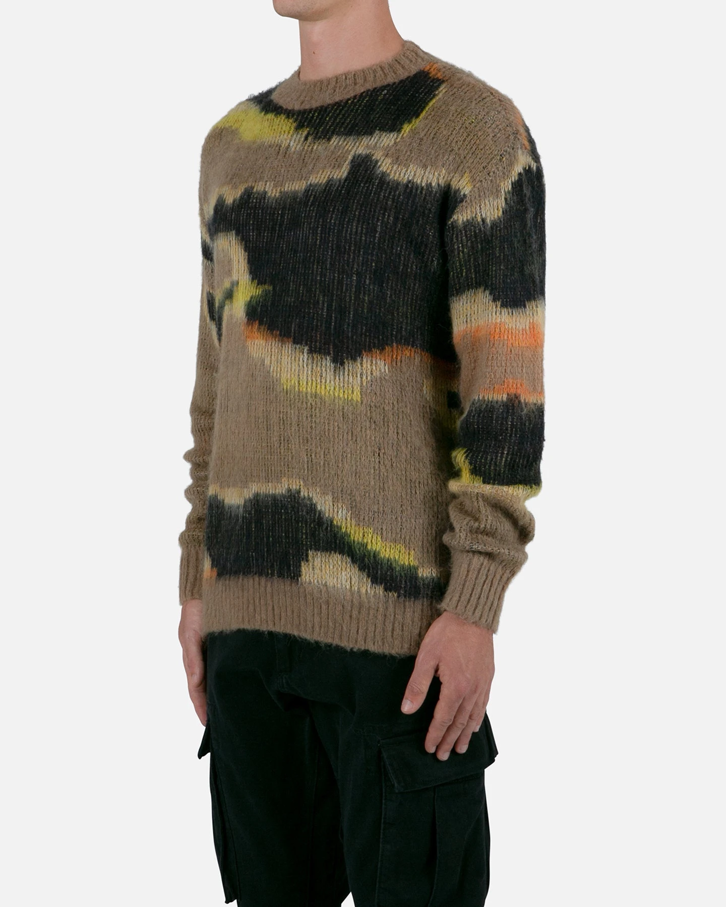 MNML Big Camo Sweatshirt Olive 4 MNML Big Camo Sweatshirt Olive - Image 2