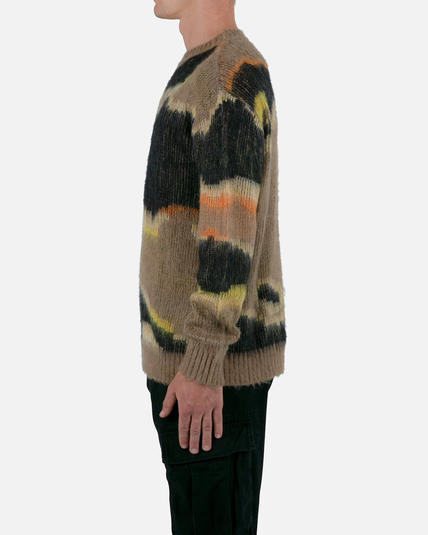 MNML Big Camo Sweatshirt Olive 5 MNML Big Camo Sweatshirt Olive - Image 3