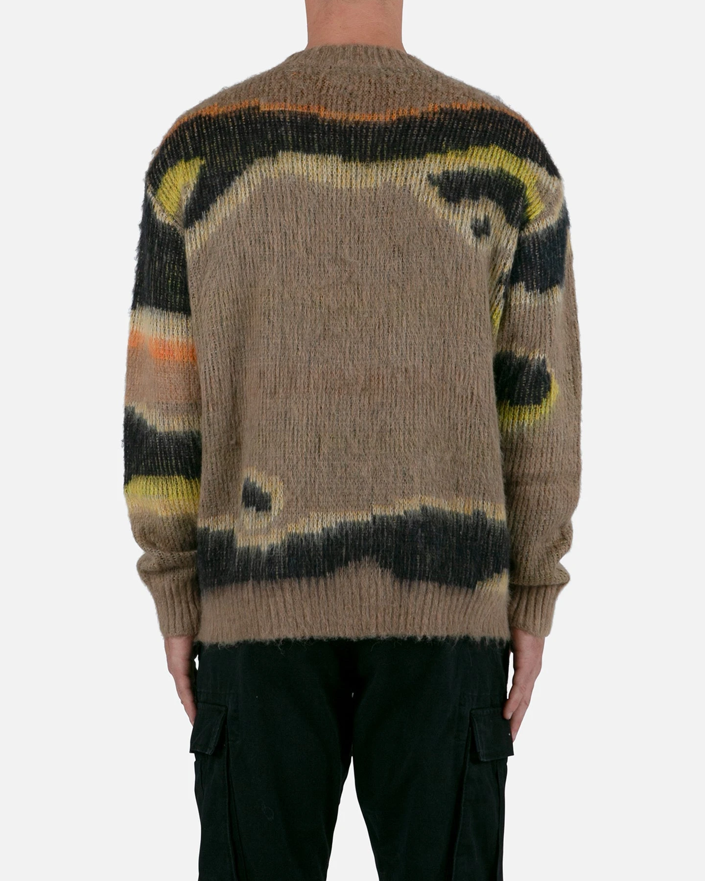 MNML Big Camo Sweatshirt Olive 6 MNML Big Camo Sweatshirt Olive - Image 4