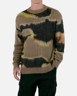 MNML Big Camo Sweatshirt Olive 13 MNML Big Camo Sweatshirt Olive -Champioe Style 02041604 YO100 mens 0050