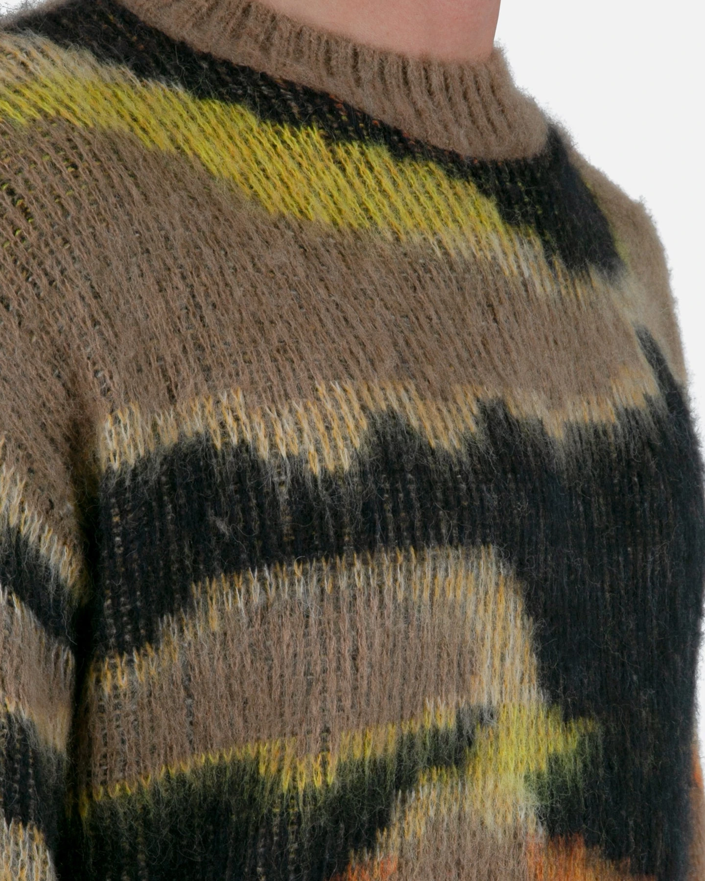 MNML Big Camo Sweatshirt Olive 8 MNML Big Camo Sweatshirt Olive - Image 6