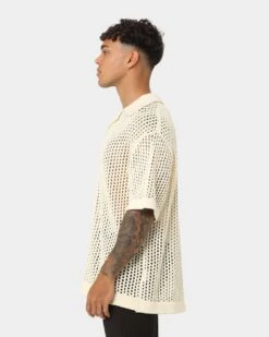 404 Coastal Button Up Off White -Champioe Style 02041970 YO007 mens 0060