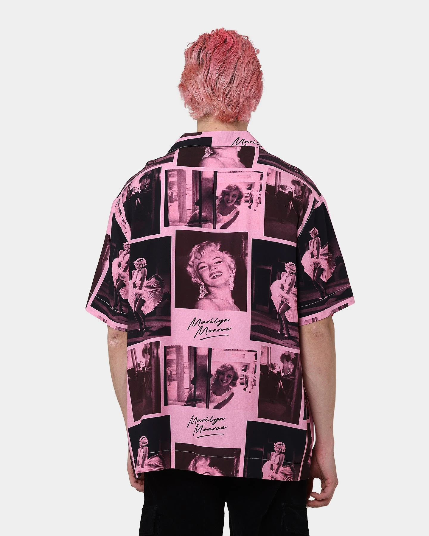 Carré X Marilyn Monroe Button Up Shirt Pink 8 Carré X Marilyn Monroe Button Up Shirt Pink - Image 6