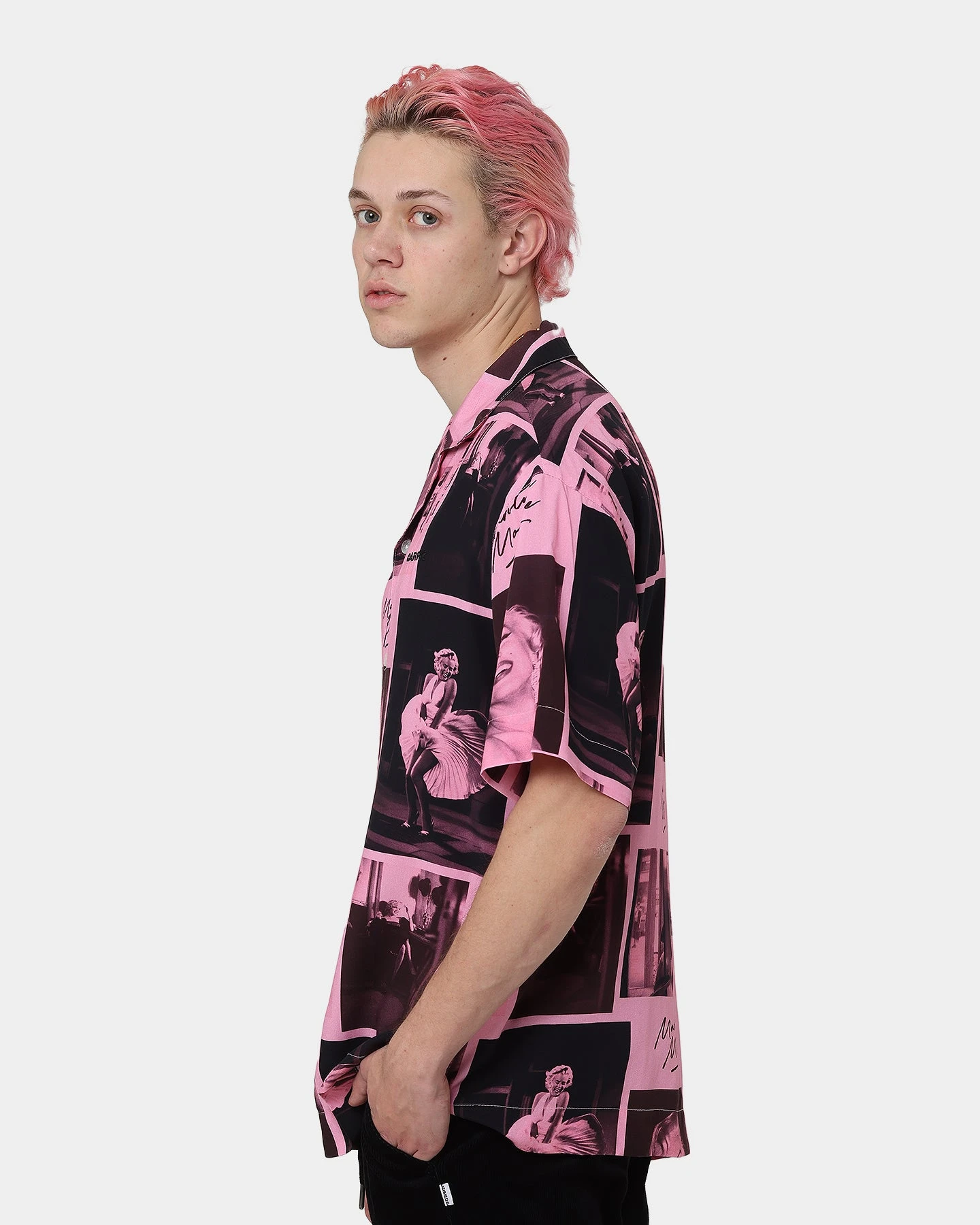 Carré X Marilyn Monroe Button Up Shirt Pink 10 Carré X Marilyn Monroe Button Up Shirt Pink - Image 8