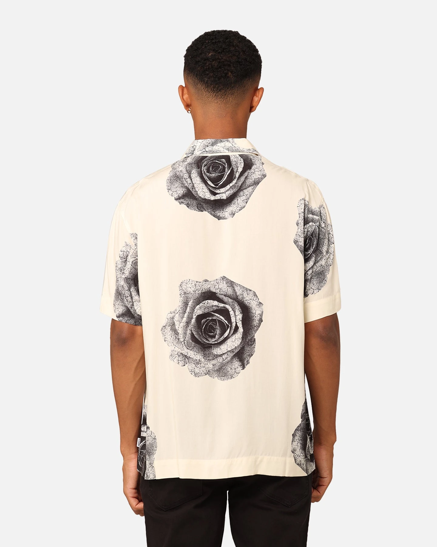 Carré Rose Bunch Button Up Shirt Off White 6 Carré Rose Bunch Button Up Shirt Off White - Image 4