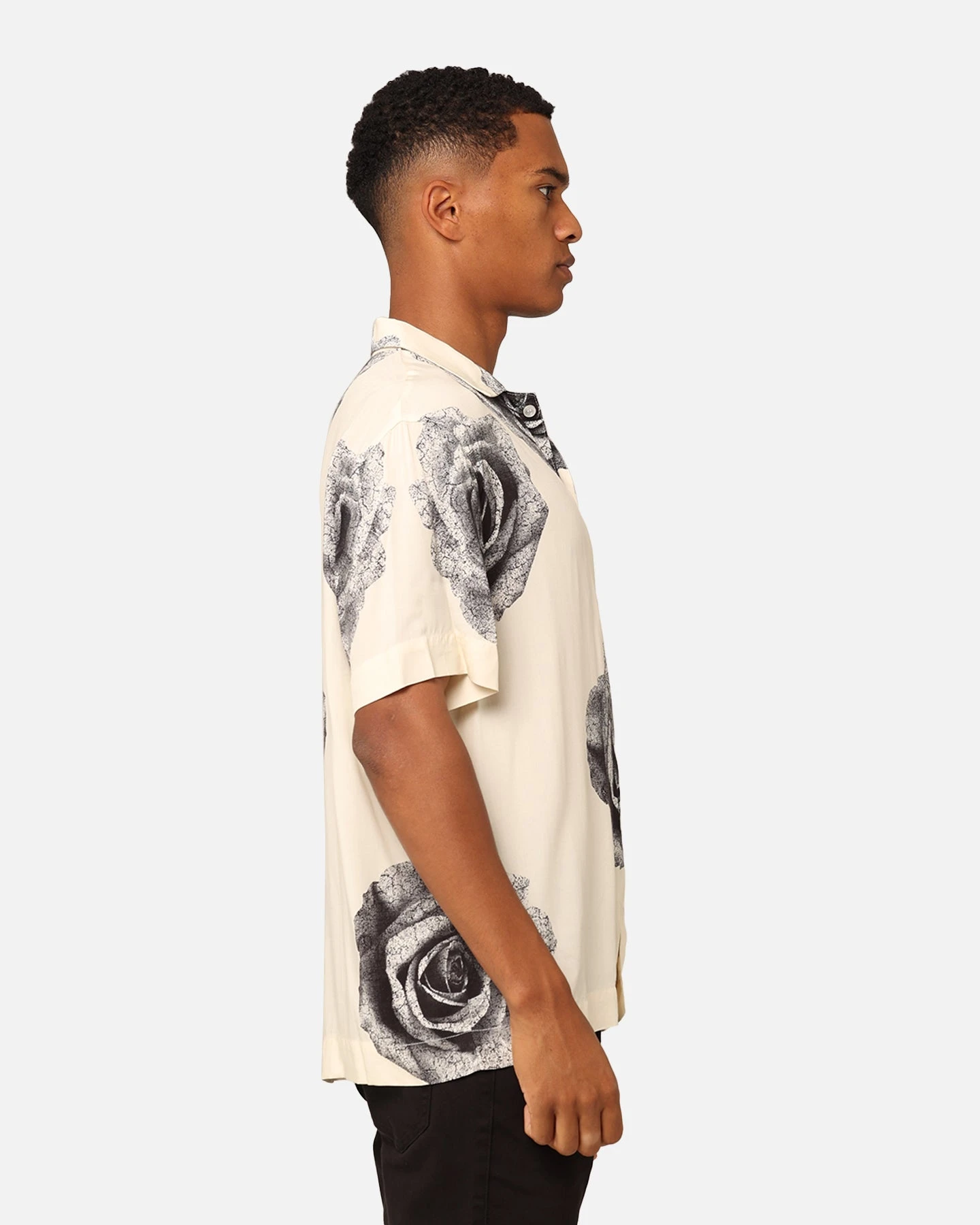 Carré Rose Bunch Button Up Shirt Off White 7 Carré Rose Bunch Button Up Shirt Off White - Image 5