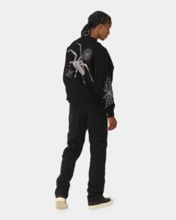 Loiter Spider Rhinestone Crewneck Black 14 Loiter Spider Rhinestone Crewneck Black -Champioe Style 02042438 YB001 mens 0030