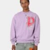 Loiter Paradise Crewneck Lilac -Champioe Style 02042439 YL300 mens 0010