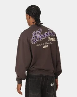 Loiter Paradise Crewneck Off Black -Champioe Style 02042439 YO124 mens 0020