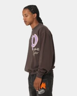 Loiter Paradise Crewneck Off Black -Champioe Style 02042439 YO124 mens 0070