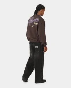 Loiter Paradise Crewneck Off Black -Champioe Style 02042439 YO124 mens 0080