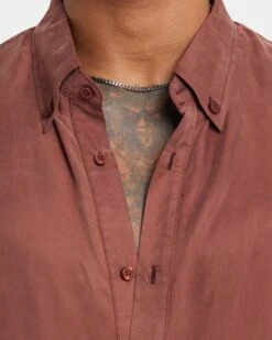 XXIII Nathan Button Up Shirt Brown -Champioe Style 02042481 YX300 default 0070