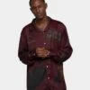 International Collective Casino Essentials Button Down Shirt Burgundy