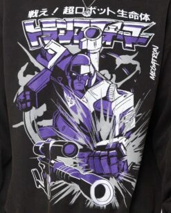 Goat Crew X Transformers Decepticons Vintage Crewneck Black Wash -Champioe Style 02042550 YB295 mens 0030