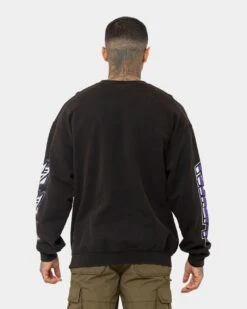 Goat Crew X Transformers Decepticons Vintage Crewneck Black Wash -Champioe Style 02042550 YB295 mens 0040