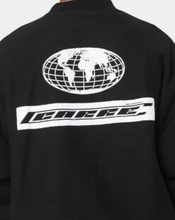 Carré CP Global Oversized Crewneck Black -Champioe Style 02042567 YB001 mens 0050