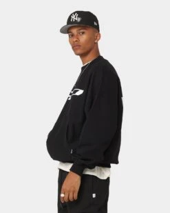 Carré CP Global Oversized Crewneck Black -Champioe Style 02042567 YB001 mens 0070