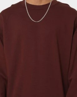 MNML Vintage Wash Crewneck Brown -Champioe Style 02042882 YX300 mens 0030