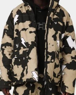 The Anti Order Sand Storm Puffer Jacket Sand Storm Camo -Champioe Style 02043086 YS658 mens 30