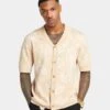 XXIII Ethan Paisley Button Up Shirt Cream