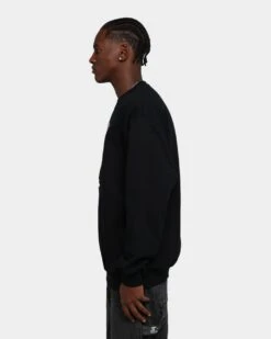 X-Large College Logo Crewneck Black 13 X-Large College Logo Crewneck Black -Champioe Style 02043246 YB001 mens 0060