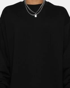AS Colour Heavy Crewneck Black -Champioe Style 02043301 YB001 mens 0030
