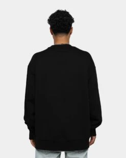 AS Colour Heavy Crewneck Black -Champioe Style 02043301 YB001 mens 0040