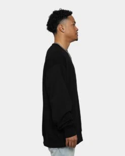 AS Colour Heavy Crewneck Black -Champioe Style 02043301 YB001 mens 0050
