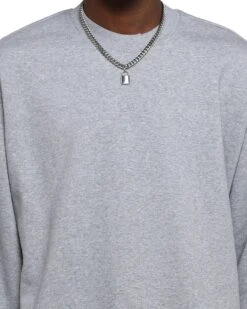 AS Colour Heavy Crewneck Grey Marle -Champioe Style 02043303 YQ163 mens 0030