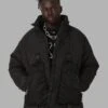 DXXMLife L-6 B Tactical Puffer Jacket Black -Champioe Style 02043318 YB001 mens 010