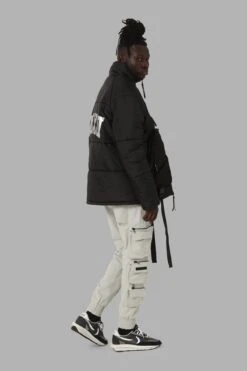 DXXMLife L-6 B Tactical Puffer Jacket Black -Champioe Style 02043318 YB001 mens 080