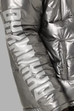 DXXMLife L-6 A Chrxme Puffer Jacket Silver -Champioe Style 02043323 YS001 mens 090