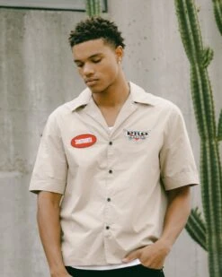 Saint Morta Pro Racing Mechanic Shirt Stone