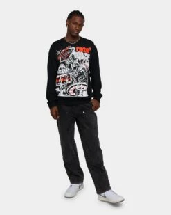 Rats Get Fat Bet On Black Crewneck Black -Champioe Style 02043432 YB001 mens 0030
