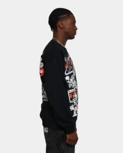 Rats Get Fat Bet On Black Crewneck Black -Champioe Style 02043432 YB001 mens 0060