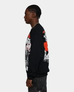 Rats Get Fat Bet On Black Crewneck Black -Champioe Style 02043432 YB001 mens 0070