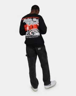 Rats Get Fat Bet On Black Crewneck Black -Champioe Style 02043432 YB001 mens 0080
