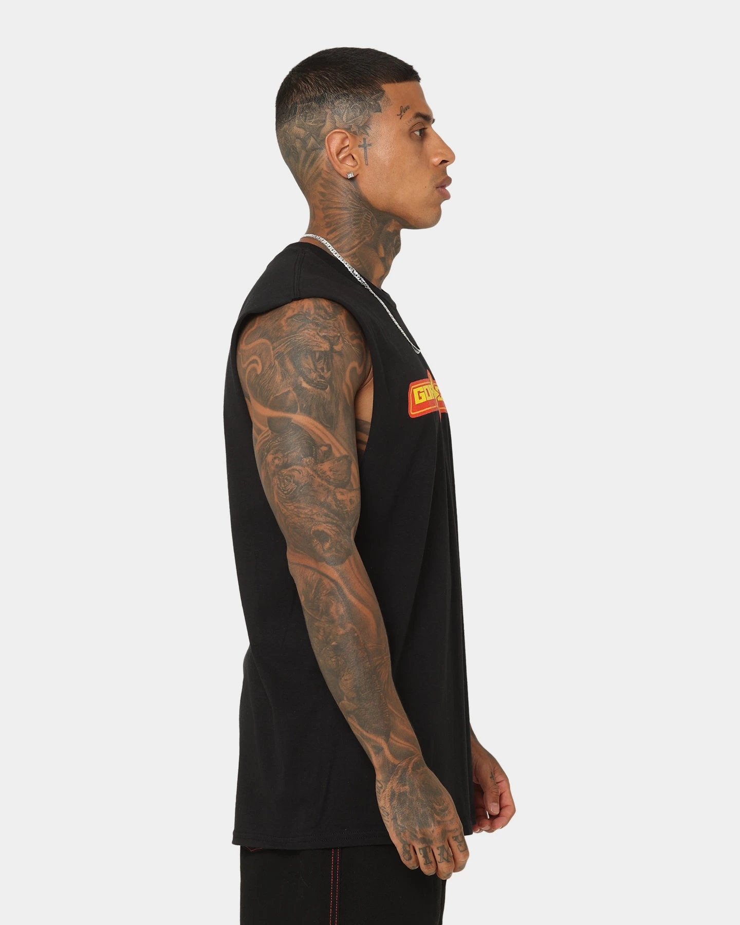 Goat Crew Star Muscle T-Shirt Black 7 Goat Crew Star Muscle T-Shirt Black - Image 5