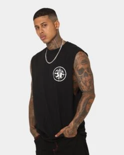 Rats Get Fat Dark Horse Muscle T-Shirt Black 16 Rats Get Fat Dark Horse Muscle T-Shirt Black -Champioe Style 02044577 YB001 mens 0070