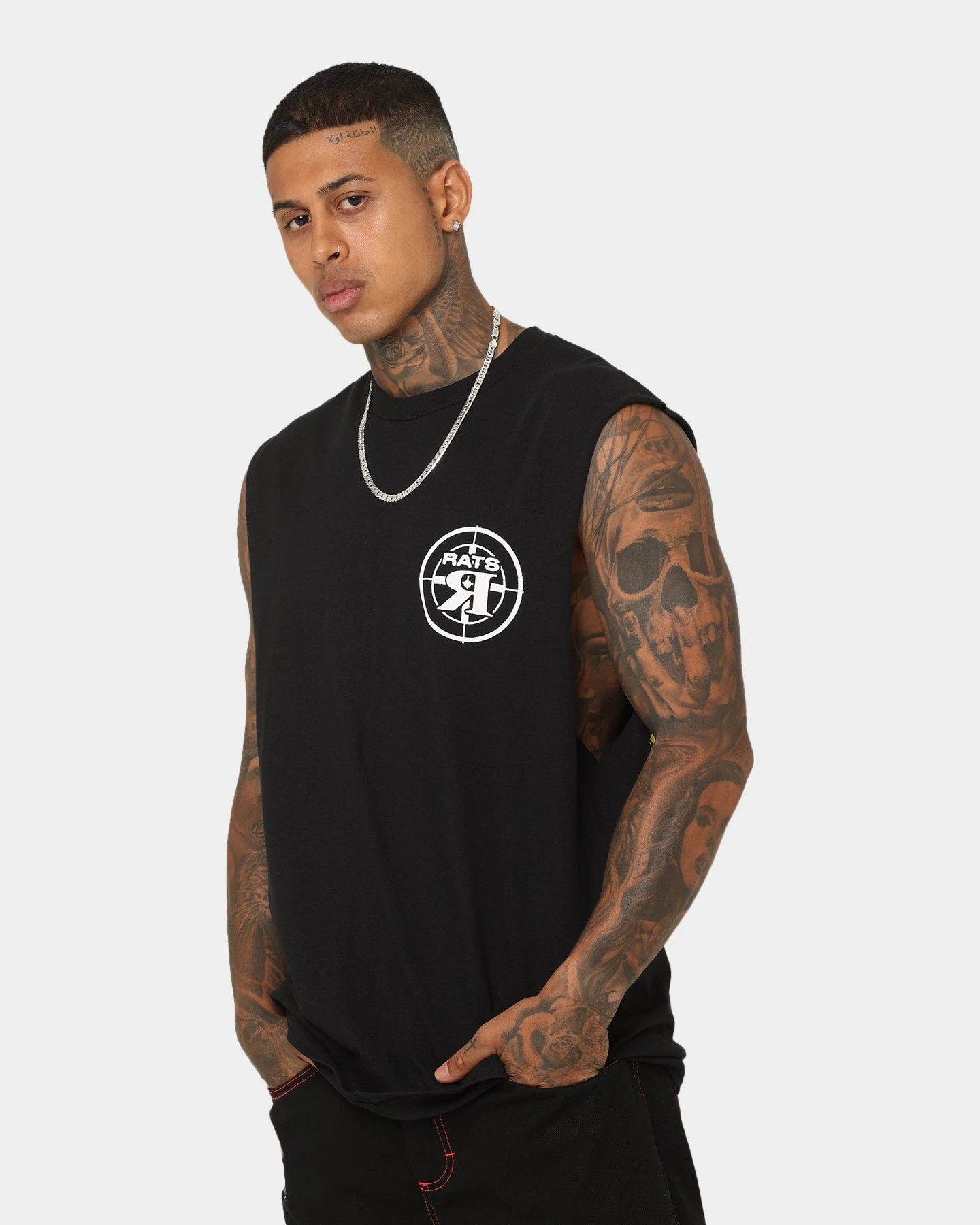 Rats Get Fat Dark Horse Muscle T-Shirt Black 9 Rats Get Fat Dark Horse Muscle T-Shirt Black - Image 7