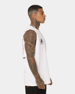 Rats Get Fat Gun Range Muscle T-Shirt White -Champioe Style 02044578 YW100 mens 0060