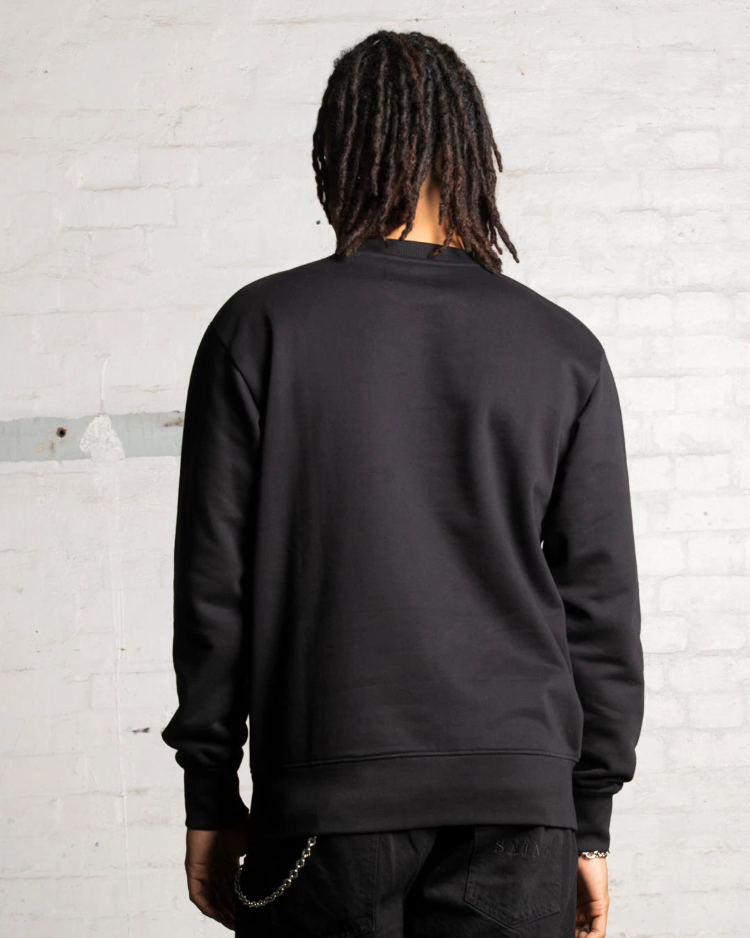 Saint Morta Cobra Crewneck Black 6 Saint Morta Cobra Crewneck Black - Image 4