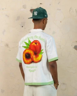 Champioe Style 38 404 Southern Orchards Button Up T-Shirt Ecru