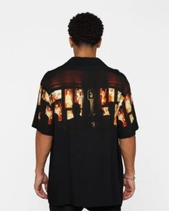 Playboy X Culture Kings Key Party Shirt Black/Multi 14 Playboy X Culture Kings Key Party Shirt Black/Multi -Champioe Style 02044683 YB453 mens 0050