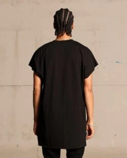 Saint Morta Cutoff Bat T-Shirt Black 11 Saint Morta Cutoff Bat T-Shirt Black -Champioe Style 02044690 YB001 mens 0040