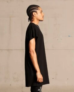 Saint Morta Cutoff Bat T-Shirt Black 12 Saint Morta Cutoff Bat T-Shirt Black -Champioe Style 02044690 YB001 mens 0050