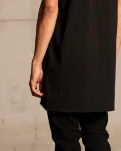 Saint Morta Cutoff Bat T-Shirt Black 14 Saint Morta Cutoff Bat T-Shirt Black -Champioe Style 02044690 YB001 mens 0070