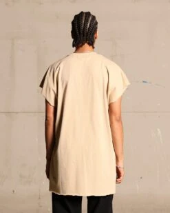 Saint Morta Cutoff Bat T-Shirt Stone 12 Saint Morta Cutoff Bat T-Shirt Stone -Champioe Style 02044690 YS400 mens 0040