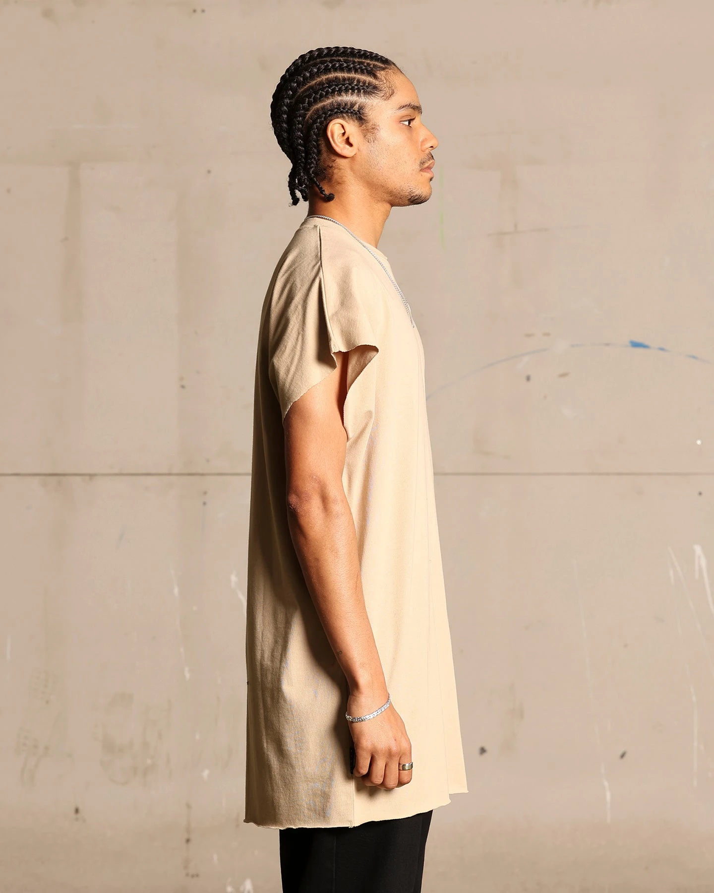 Saint Morta Cutoff Bat T-Shirt Stone 7 Saint Morta Cutoff Bat T-Shirt Stone - Image 5